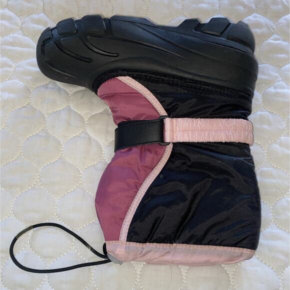 Sorel Flurry Pink Insulated Waterproof Snow Boots Kids Youth Size 4 - Picture 5 of 9